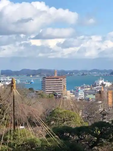 志波彦神社・鹽竈神社の景色