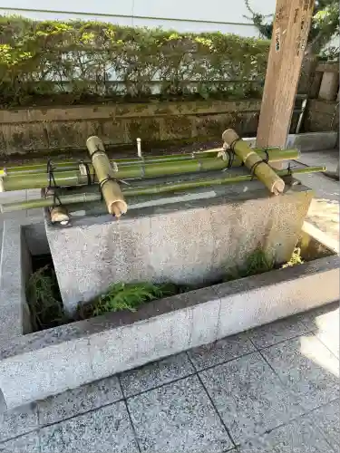 宮城縣護國神社の手水舎