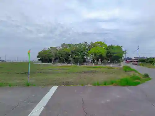 八幡社（熱池八幡社）の自然