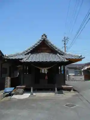 志賀神社の本殿・本堂