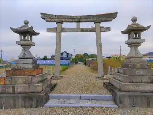 住吉神社（下津住吉町）の鳥居