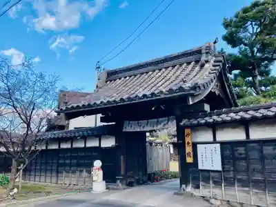 四季桜の寺 妙乗院の山門・神門