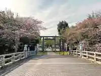 滋賀県護国神社の鳥居