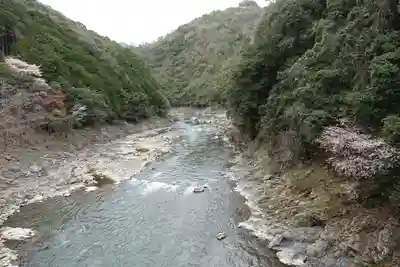 御髪神社の周辺