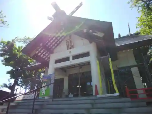 手稲神社の本殿