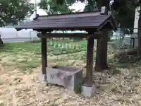 雷電神社の手水舎