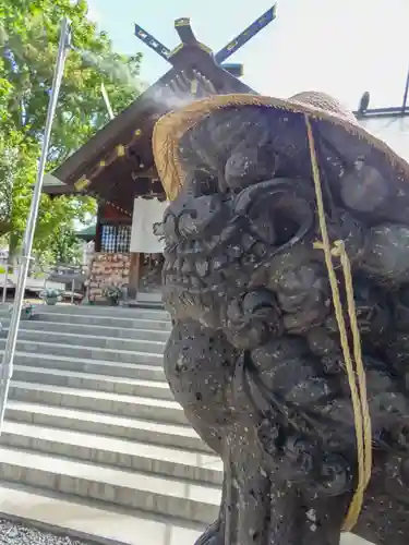 札幌諏訪神社の狛犬