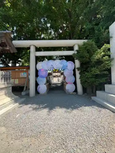 札幌諏訪神社の鳥居