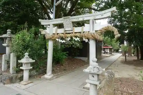 篠村八幡宮の鳥居