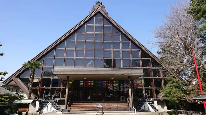 善光寺別院願王寺の本殿・本堂