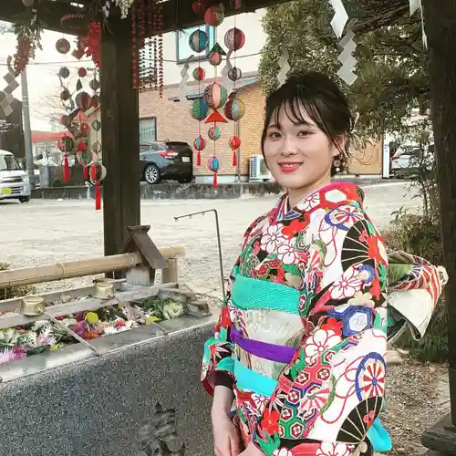 豊景神社の手水舎