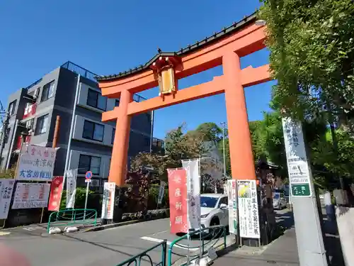 大宮八幡宮の鳥居