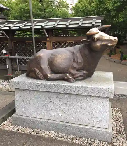 湯島天満宮の狛犬