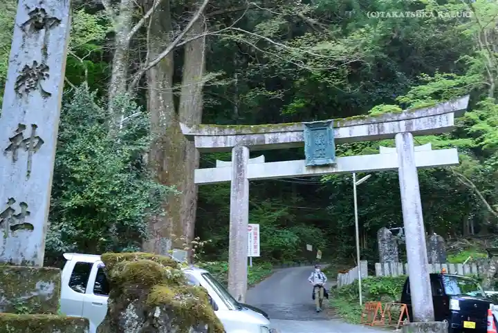 武蔵御嶽神社の鳥居