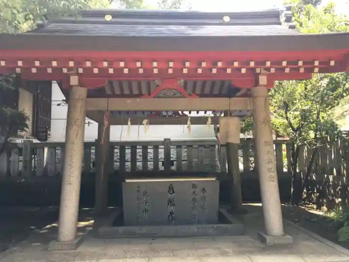 水稲荷神社の手水舎
