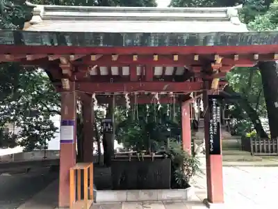 金王八幡宮の手水舎