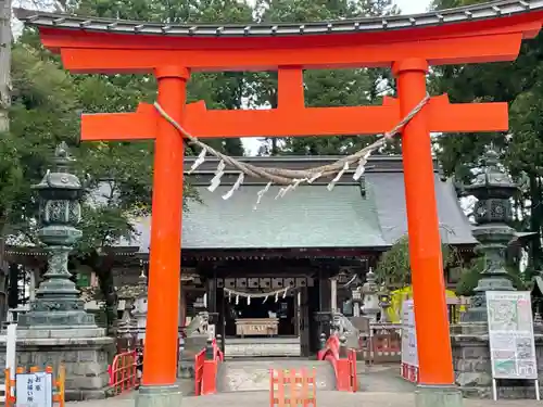 櫛引八幡宮の鳥居