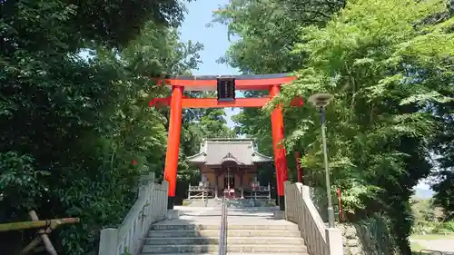 白笹稲荷神社の鳥居