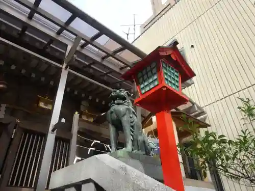 十番稲荷神社の狛犬