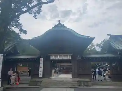 三嶋大社の山門・神門
