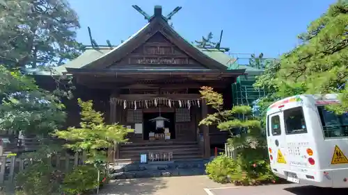 新潟大神宮の本殿