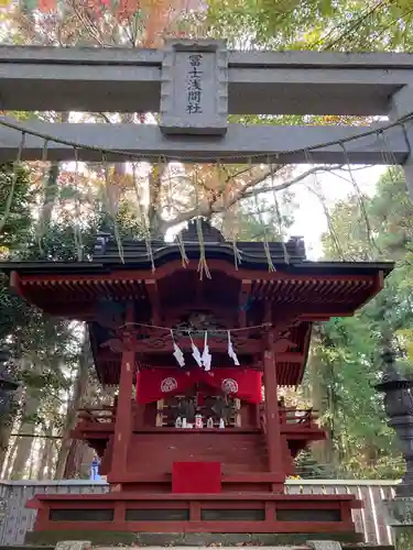 冨士浅間神社の本殿・本堂