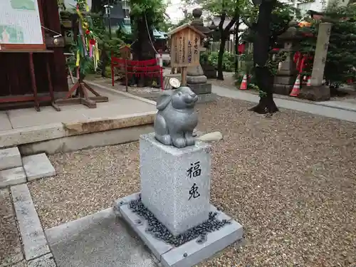 三輪神社の狛犬