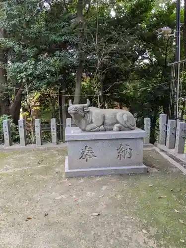 白山神社（二子町）の狛犬