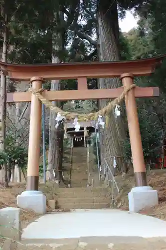 家之子八幡神社の鳥居