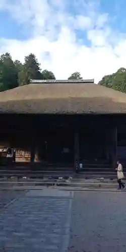 国宝　長寿寺の本殿・本堂