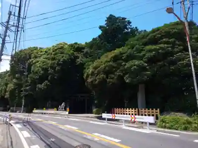駒木諏訪神社の周辺