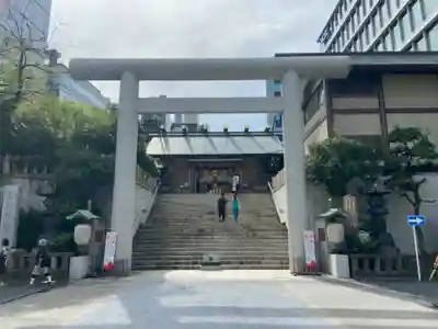 芝大神宮の鳥居