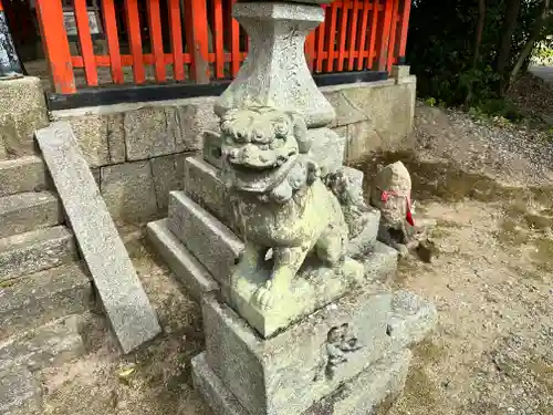 素盞鳴神社の狛犬