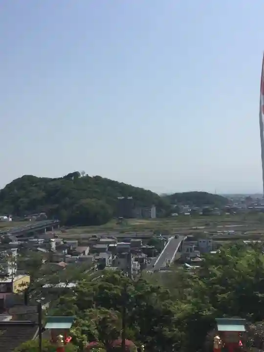 足利織姫神社の景色