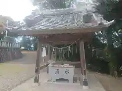 岡山八幡社の手水