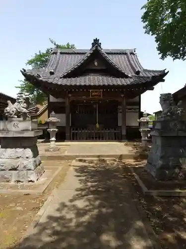 板橋八坂神社の本殿・本堂