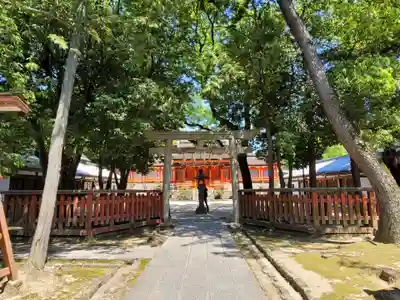休ヶ岡八幡宮（薬師寺境内社）の鳥居