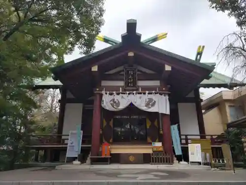 稲毛神社の本殿・本堂