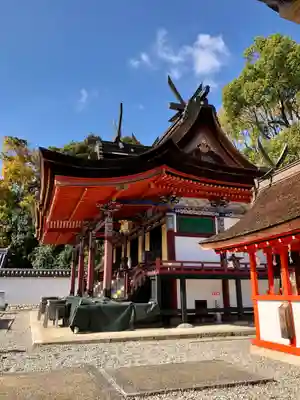 錦織神社の本殿・本堂