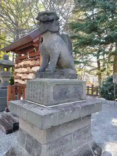 白石神社の狛犬