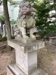 小木田神社の狛犬