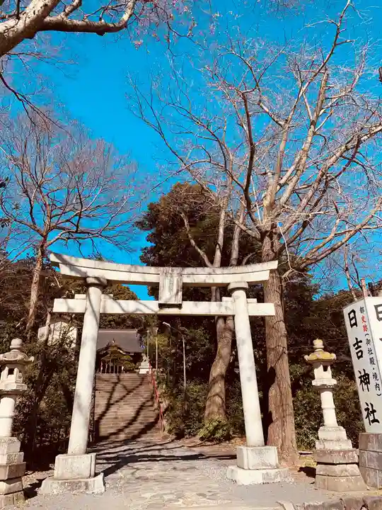 日吉神社の鳥居