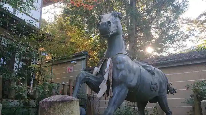 粟田神社の狛犬