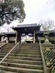 福島八幡宮の山門