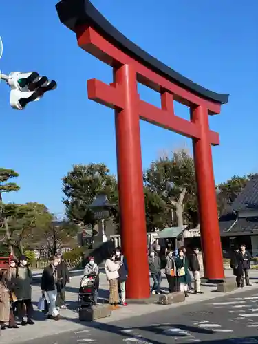 鶴岡八幡宮の鳥居