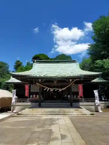 峯ヶ岡八幡神社の本殿