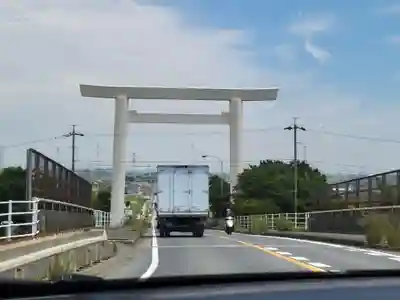 多度大社の鳥居