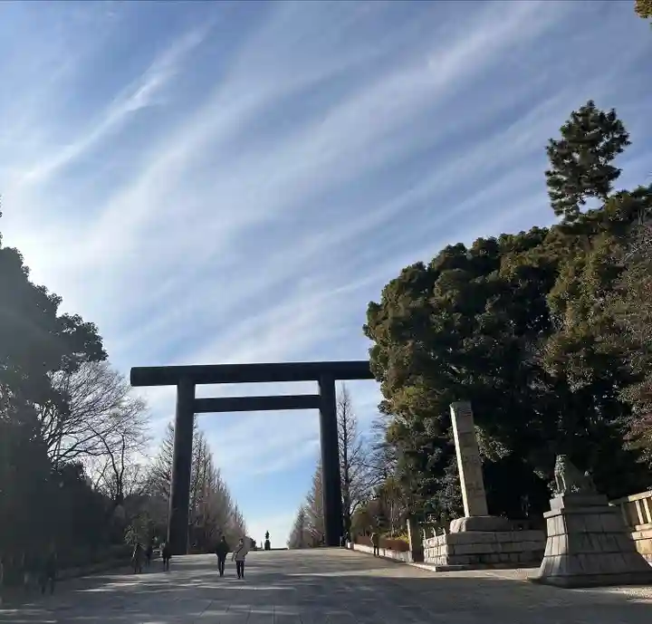 靖國神社の鳥居