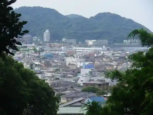 岩殿寺の景色