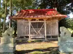 温泉神社の本殿